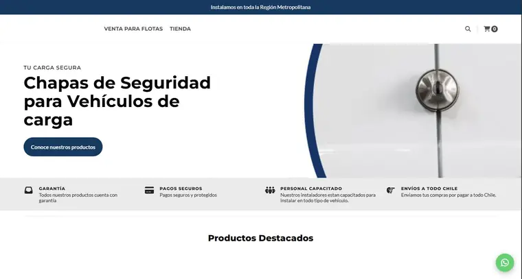 Sitio de Chapas de Seguridad