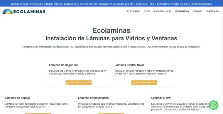 Sitio de Ecolaminas